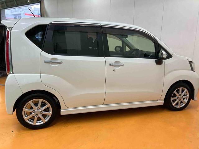 ムーヴカスタム　Ｘ　ＳＡフルセグナビ　ＵＳＢ接続　ブルートゥース対応　衝突被害軽減ブレーキ　横滑り防止装置　アイドリングストップ　プッシュエンジンスタート　キーフリーシステム　チルトステアリング　運転席シートリフター（千葉県）の中古車