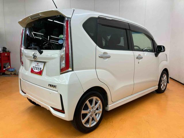 ムーヴカスタム　Ｘ　ＳＡフルセグナビ　ＵＳＢ接続　ブルートゥース対応　衝突被害軽減ブレーキ　横滑り防止装置　アイドリングストップ　プッシュエンジンスタート　キーフリーシステム　チルトステアリング　運転席シートリフター（千葉県）の中古車