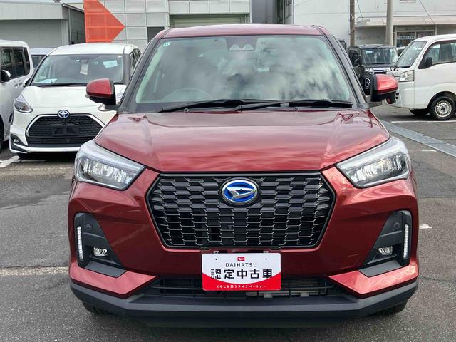 ロッキープレミアムＧ　ＨＥＶハイブリッド　９型ナビ／ＴＶ／ＤＶＤ／ＢＴ／ＵＳＢ　全周囲カメラ　前後ドラレコ　ＥＴＣ　全車速追従クルコン　ＡＤＢ　ＬＥＤヘッドライト　オートライト　コーナーセンサー　シートヒーター　リヤフォグランプ（千葉県）の中古車