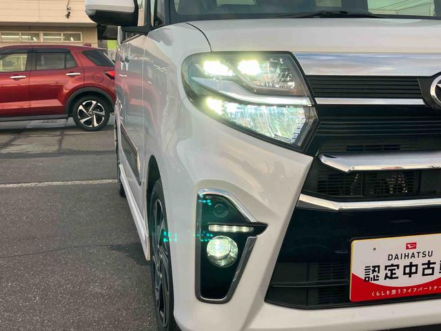 タントカスタムRSスタイルセレクションターボ 9型ナビ/BT/TV/DISC/全周囲M/ステアスイッチ 前後ドラレコ ETC サイドガーニッシュ 両側パワスラ 15インチアルミ LEDヘッド&フォグ シートヒーター クルコン 衝突被害軽減(千葉県)の中古車