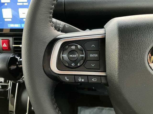 タントカスタムRSスタイルセレクションターボ 9型ナビ/BT/TV/DISC/全周囲M/ステアスイッチ 前後ドラレコ ETC サイドガーニッシュ 両側パワスラ 15インチアルミ LEDヘッド&フォグ シートヒーター クルコン 衝突被害軽減(千葉県)の中古車