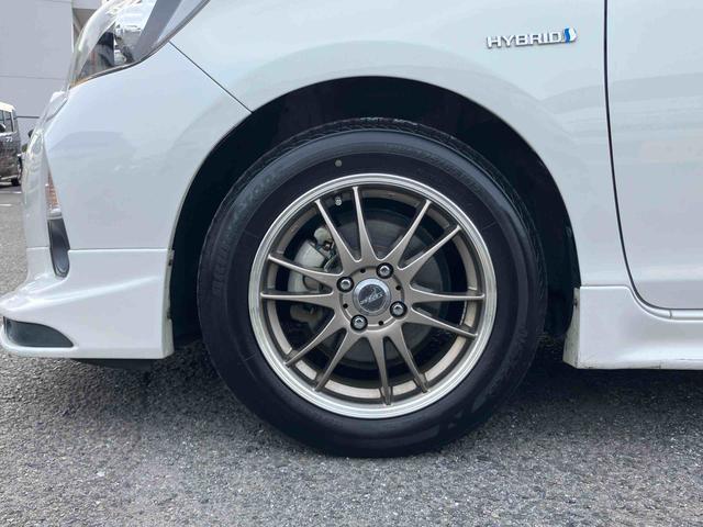 アクアGエアロ 社外15インチアルミ LEDヘッドライト ETC テレスコピックステアリング 運転席シートアジャスター バニティーミラー付きサンバイザー スマートキー ヘッドライトウォッシャー(千葉県)の中古車