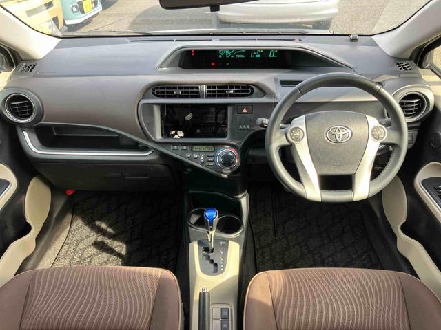 アクアＧエアロ　社外１５インチアルミ　ＬＥＤヘッドライト　ＥＴＣ　テレスコピックステアリング　運転席シートアジャスター　バニティーミラー付きサンバイザー　スマートキー　ヘッドライトウォッシャー（千葉県）の中古車