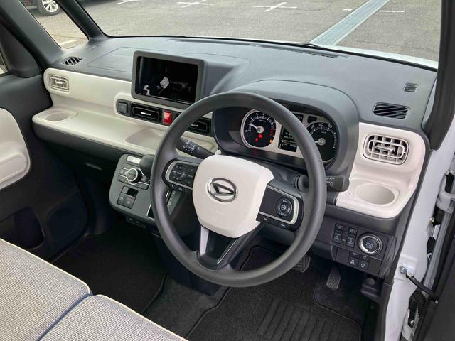 ムーヴキャンバスストライプスＧターボターボ　Ｂカメラ　全車速追従クルコン　ＬＥＤヘッドライト　オートライト　ＡＤＢ　ホッとカップホルダー　スマアシ　コーナーセンサー　シートヒーター　電動駐車ブレーキ　両側Ｐスラ　キーフリー　盗難防止警報（千葉県）の中古車