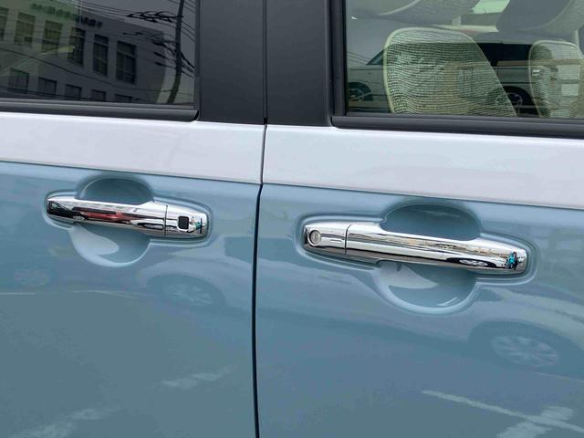 ムーヴキャンバスストライプスＧターボターボ　Ｂカメラ　全車速追従クルコン　ＬＥＤヘッドライト　オートライト　ＡＤＢ　ホッとカップホルダー　スマアシ　コーナーセンサー　シートヒーター　電動駐車ブレーキ　両側Ｐスラ　キーフリー　盗難防止警報（千葉県）の中古車