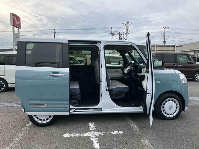 ムーヴキャンバスストライプスＧターボターボ　Ｂカメラ　全車速追従クルコン　ＬＥＤヘッドライト　オートライト　ＡＤＢ　ホッとカップホルダー　スマアシ　コーナーセンサー　シートヒーター　電動駐車ブレーキ　両側Ｐスラ　キーフリー　盗難防止警報（千葉県）の中古車