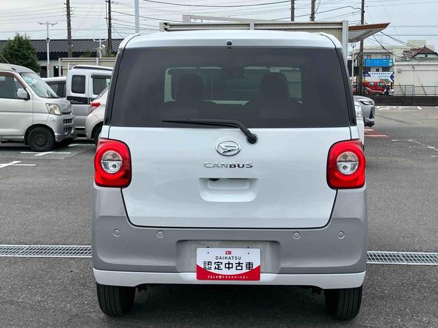 ムーヴキャンバスストライプスＧターボターボ　Ｂカメラ　全車速追従クルコン　ＬＥＤヘッドライト　オートライト　ＡＤＢ　ホッとカップホルダー　スマアシ　コーナーセンサー　シートヒーター　電動駐車ブレーキ　両側Ｐスラ　キーフリー　盗難防止警報（千葉県）の中古車