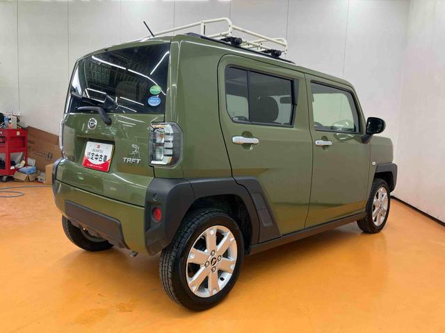 タフトGディスプレイオーディオ/バックカメラ/ステアスイッチ ルーフキャリア ガラスルーフ ルーフレール 15インチアルミ LEDヘッド&フォグランプ シートヒーター 電動駐車ブレーキ 衝突被害軽減ブレーキ(千葉県)の中古車