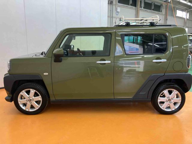 タフトGディスプレイオーディオ/バックカメラ/ステアスイッチ ルーフキャリア ガラスルーフ ルーフレール 15インチアルミ LEDヘッド&フォグランプ シートヒーター 電動駐車ブレーキ 衝突被害軽減ブレーキ(千葉県)の中古車