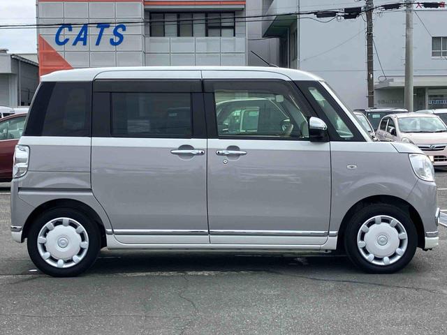 ムーヴキャンバスGメイクアップVS SAIIIナビ/TV/DVD/BT/USB 全周囲カメラ 前後ドラレコ ETC LEDヘッドライト オートライト オートハイビーム スマアシ 運転席シートヒーター フロントウィンドディアイサー 両側電動スライド(千葉県)の中古車