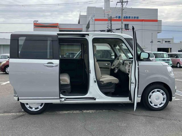 ムーヴキャンバスGメイクアップVS SAIIIナビ/TV/DVD/BT/USB 全周囲カメラ 前後ドラレコ ETC LEDヘッドライト オートライト オートハイビーム スマアシ 運転席シートヒーター フロントウィンドディアイサー 両側電動スライド(千葉県)の中古車