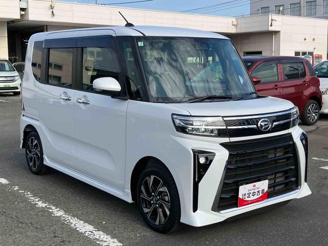 タントカスタムＸ１０型ナビ／ＴＶ／ＤＶＤ／ＢＴ／ＵＳＢ　Ｂカメラ　前後ドラレコ　ＥＴＣ　ＬＥＤヘッドライト　オートライト　ＡＤＢ　スマアシ　コーナーセンサー　シートヒーター　両側Ｐスラ　電動駐車ブレーキ　キーフリー（千葉県）の中古車