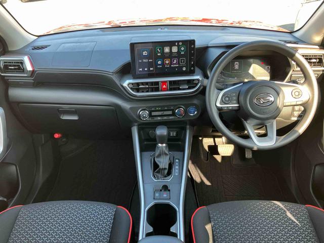 ロッキーＸ　ＨＥＶバックカメラ連動９インチスマホ連携ディスプレイオーディオ　フロント．リヤドライブレコーダー連動　ビルトインＥＴＣ　衝突回避支援システム　横滑り防止装置　ホールド機能付き電動パーキングブレーキ（千葉県）の中古車