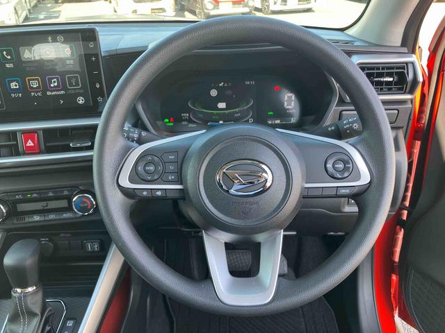 ロッキーＸ　ＨＥＶバックカメラ連動９インチスマホ連携ディスプレイオーディオ　フロント．リヤドライブレコーダー連動　ビルトインＥＴＣ　衝突回避支援システム　横滑り防止装置　ホールド機能付き電動パーキングブレーキ（千葉県）の中古車