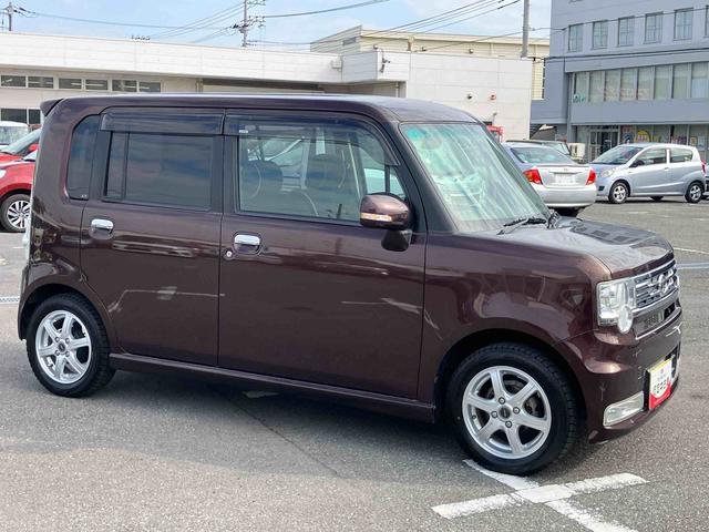 ムーヴコンテカスタム　ＲＳターボ　ナビ／ＴＶ／ＤＩＳＣ／ＵＳＢ　ＥＴＣ　ＭＯＭＯ社製ステアリング　トップシェード入りガラス　スマートキー　ディスチャージドヘッドランプ　フォグランプ　ドアミラーターンランプ　オートエアコン（千葉県）の中古車