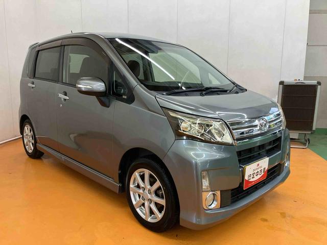 ムーヴカスタム　Ｘリミテッド　ＳＡバックカメラ連動ワンセグナビ　ＵＳＢ接続　ＡＵＸ接続　衝突被害軽減ブレーキ　横滑り防止装置　アイドリングストップ　プッシュエンジンスタート　照明．バニティーミラー付き左右サンバイザー（千葉県）の中古車