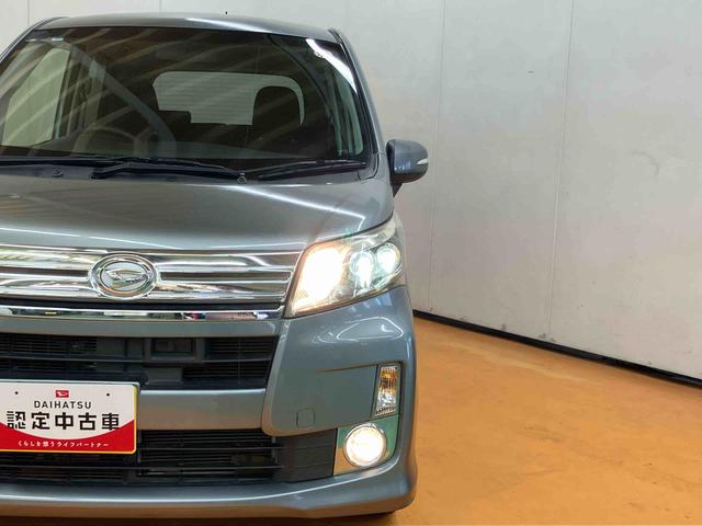 ムーヴカスタム　Ｘリミテッド　ＳＡバックカメラ連動ワンセグナビ　ＵＳＢ接続　ＡＵＸ接続　衝突被害軽減ブレーキ　横滑り防止装置　アイドリングストップ　プッシュエンジンスタート　照明．バニティーミラー付き左右サンバイザー（千葉県）の中古車