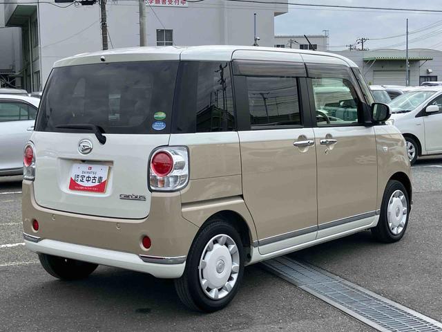 ムーヴキャンバスＧメイクアップＶＳ　ＳＡIIIナビ／ＴＶ／ＤＶＤ／ＢＴ／ＵＳＢ　全周囲カメラ　前後ドラレコ　ＥＴＣ　ＬＥＤヘッドライト　オートライト　オートハイビーム　運転席シートヒーター　スマアシ　両側Ｐスラ　キーフリー　盗難防止アラーム（千葉県）の中古車