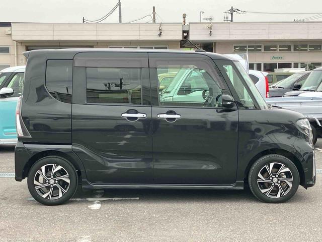 タントカスタムXナビ/TV/DVD/BT/USB Bカメラ 前後ドラレコ ETC スマアシ 両側電動スライド LEDヘッドランプ オートライト オートハイビーム シートヒーター コーナーセンサー ステリモ キーフリー(千葉県)の中古車