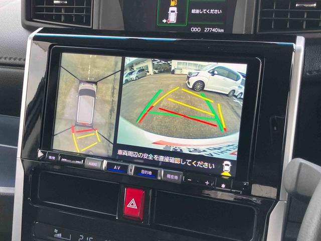 トールカスタムG ターボターボ 9型ナビ/TV/DVD/BT/USB 全周囲カメラ 前後ドラレコ ETC 全車速追従クルコン 前後コーナーセンサー マルチビュー スマアシ 電動駐車ブレーキ 革巻ステアリング プッシュスタート(千葉県)の中古車