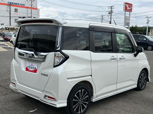 トールカスタムG ターボターボ 9型ナビ/TV/DVD/BT/USB 全周囲カメラ 前後ドラレコ ETC 全車速追従クルコン 前後コーナーセンサー マルチビュー スマアシ 電動駐車ブレーキ 革巻ステアリング プッシュスタート(千葉県)の中古車