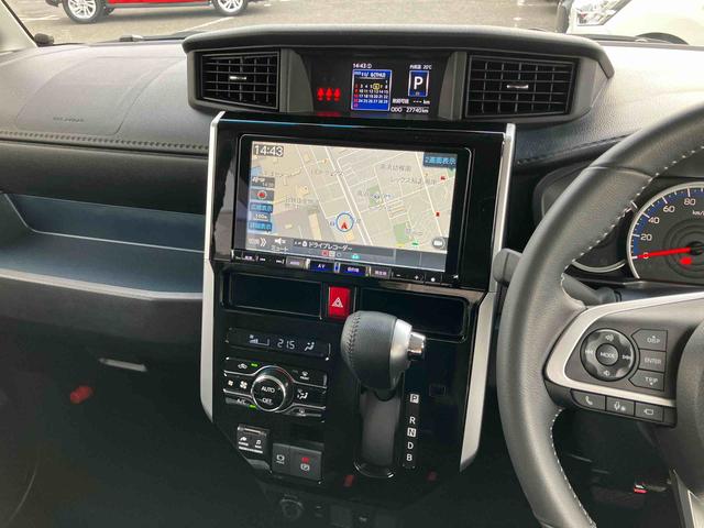 トールカスタムG ターボターボ 9型ナビ/TV/DVD/BT/USB 全周囲カメラ 前後ドラレコ ETC 全車速追従クルコン 前後コーナーセンサー マルチビュー スマアシ 電動駐車ブレーキ 革巻ステアリング プッシュスタート(千葉県)の中古車