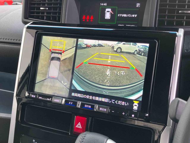 トールカスタムG ターボターボ 9型ナビ/TV/DVD/BT/USB 全周囲カメラ 前後ドラレコ ETC 全車速追従クルコン 前後コーナーセンサー マルチビュー スマアシ 電動駐車ブレーキ 革巻ステアリング プッシュスタート(千葉県)の中古車