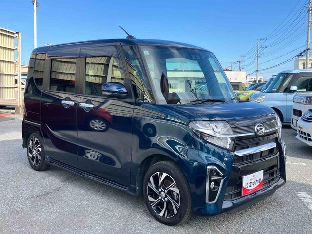 タントカスタムＸバックカメラ連動フルセグナビ　ＵＳＢ接続　ブルートゥース対応　フロント．リヤドライブレコーダー連動　ＴＶナビキット　ビルトインＥＴＣ　プラズマクラスター搭載大型室内灯　助手席シートアンダートレイ（千葉県）の中古車