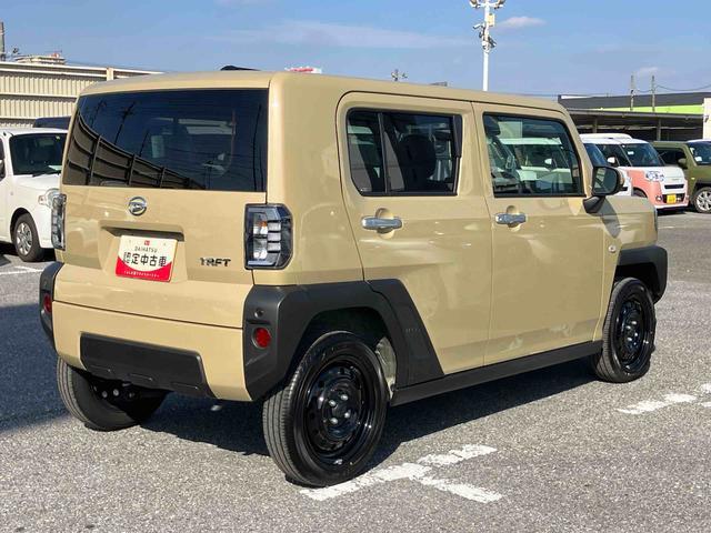 タフトＸガラスルーフ　ＬＥＤヘッドライト　バックカメラ／ステアリングスイッチ　電動パーキングブレーキ　オートライト　プッシュボタンスターター　オート格納式ドアミラー　衝突被害軽減ブレーキ　コーナーセンサー（千葉県）の中古車