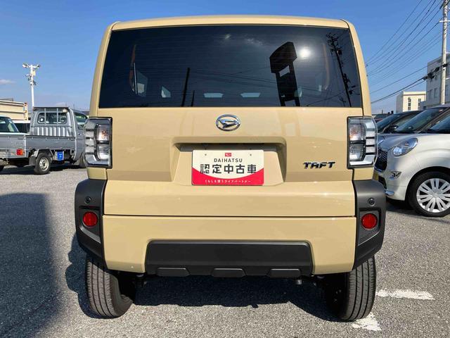 タフトＸガラスルーフ　ＬＥＤヘッドライト　バックカメラ／ステアリングスイッチ　電動パーキングブレーキ　オートライト　プッシュボタンスターター　オート格納式ドアミラー　衝突被害軽減ブレーキ　コーナーセンサー（千葉県）の中古車