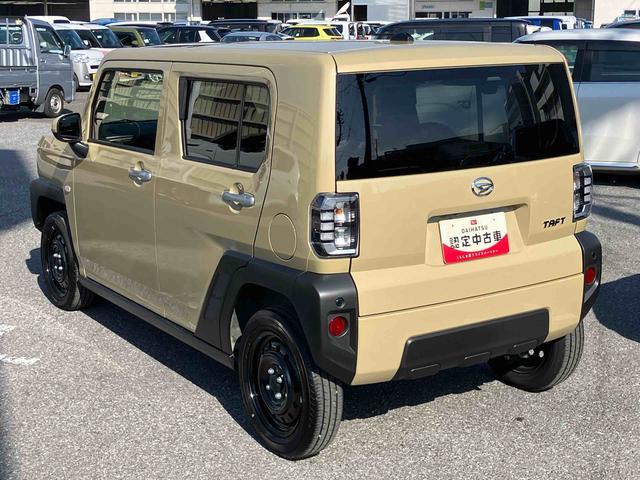 タフトＸガラスルーフ　ＬＥＤヘッドライト　バックカメラ／ステアリングスイッチ　電動パーキングブレーキ　オートライト　プッシュボタンスターター　オート格納式ドアミラー　衝突被害軽減ブレーキ　コーナーセンサー（千葉県）の中古車