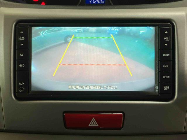 ムーヴカスタム　Ｘリミテッドバックカメラ連動ワンセグナビ　ＡＵＸ接続　プッシュエンジンスタート　キーフリーシステム　セキュリティアラーム　照明．バニティーミラー付き左右サンバイザー　チルトステアリング　運転席シートリフター（千葉県）の中古車