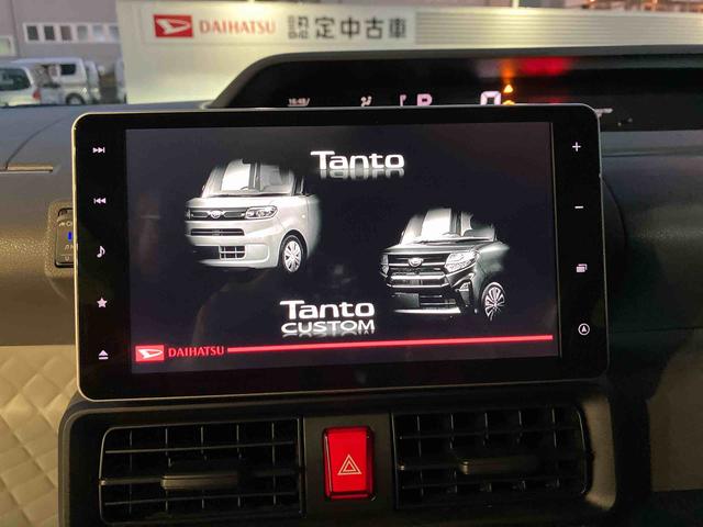 タントＸセレクション純正ナビゲーション・ドライブレコーダー・バックカメラ・ＬＥＤヘッドライト・コーナーセンサー・サイドエアバッグ・助手席側電動スライドドア・プッシュボタンエンジンスタート・衝突回避支援ブレーキ（千葉県）の中古車