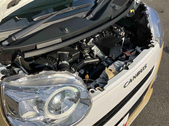 ムーヴキャンバスストライプスGターボターボ LEDヘッドライト オートライト オートハイビーム ADB スマアシ コーナーセンサー シートヒーター ホッとカップホルダー 置き楽くBOX 電動駐車ブレーキ 両側Pスラ キーフリー ステリモ(千葉県)の中古車