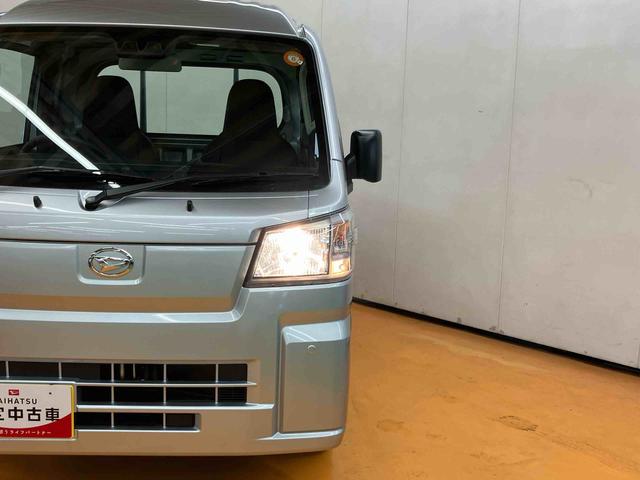 ハイゼットトラックジャンボスタンダード 4WDテールゲートチェーン 前後コーナーセンサー オートライト オートハイビーム 衝突回避支援システム 横滑り防止装置 アイドリングストップ マニュアルレベリング機能付ハロゲンヘッドライト(千葉県)の中古車