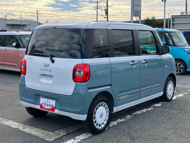 ムーヴキャンバスストライプスＧＬＥＤヘッドライト　オートライト　オートハイビーム　ＡＤＢ　Ｂカメラ　スマアシ　前後コーナーセンサー　シートヒーター　ホッとカップホルダー　置き楽ＢＯＸ　電動駐車ブレーキ　キーフリー　盗難防止アラーム（千葉県）の中古車