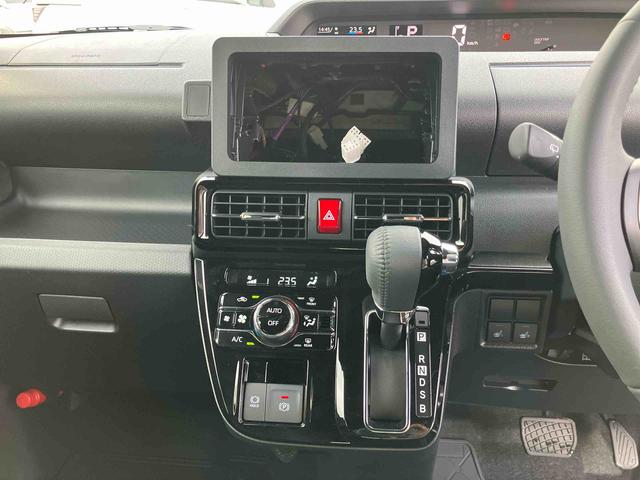 タントカスタムRSターボ Bカメラ ADB LEDヘッドライト オートライト オートハイビーム 革巻ステア&ノブ アルミ スマアシ コーナーセンサー シートヒーター 両側Pスライド 電動駐車ブレーキ プッシュスタート(千葉県)の中古車