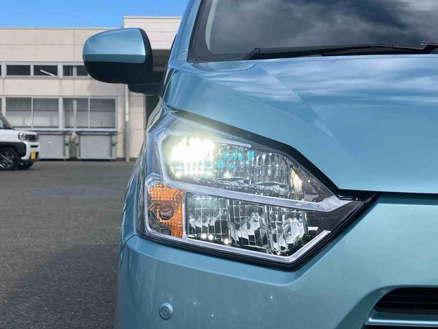 ミライースＸ　ＳＡIIIＬＥＤヘッドライト　オートライト　オートハイビーム　電動格納ドアミラー　スモークガラス　スマアシ　前後コーナーセンサー　デジタルメーター　キーレスエントリー　盗難防止アラーム　アイドリングストップ（千葉県）の中古車