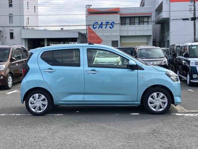 ミライースＸ　ＳＡIIIＬＥＤヘッドライト　オートライト　オートハイビーム　電動格納ドアミラー　スモークガラス　スマアシ　前後コーナーセンサー　デジタルメーター　キーレスエントリー　盗難防止アラーム　アイドリングストップ（千葉県）の中古車