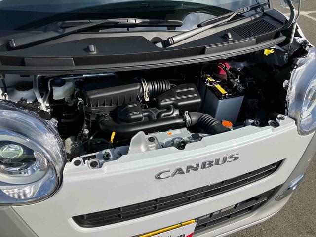 ムーヴキャンバスストライプスＧバックカメラ　ＡＤＢ　ＬＥＤヘッドライト　オートライト　オートハイビーム　ホッとカップホルダー　置き楽ＢＯＸ　スマアシ　コーナーセンサー　シートヒーター　　両側Ｐスライド　電動駐車ブレーキ　キーフリー（千葉県）の中古車