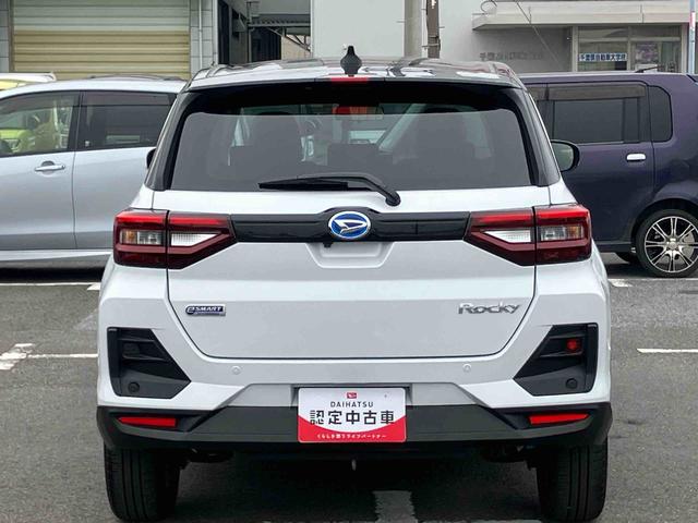 ロッキープレミアムG HEVハイブリッド 全車速追従クルコン ADB LEDヘッドライト オートライト リヤフォグ バックカメラ スマアシ コーナーセンサー シートヒーター キーフリー プッシュスタート 電動駐車ブレーキ アルミ(千葉県)の中古車