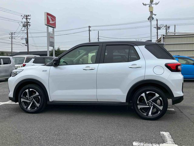 ロッキープレミアムG HEVハイブリッド 全車速追従クルコン ADB LEDヘッドライト オートライト リヤフォグ バックカメラ スマアシ コーナーセンサー シートヒーター キーフリー プッシュスタート 電動駐車ブレーキ アルミ(千葉県)の中古車