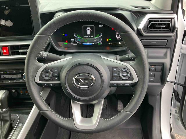 ロッキープレミアムG HEVハイブリッド 全車速追従クルコン ADB LEDヘッドライト オートライト リヤフォグ バックカメラ スマアシ コーナーセンサー シートヒーター キーフリー プッシュスタート 電動駐車ブレーキ アルミ(千葉県)の中古車