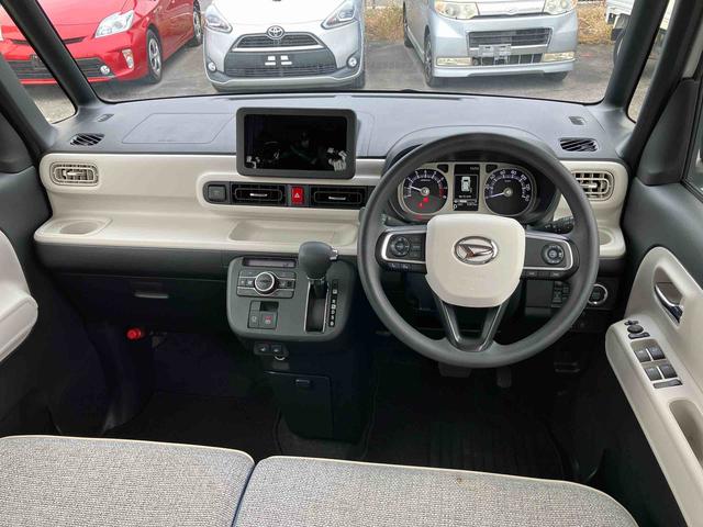 ムーヴキャンバスストライプスGターボ両側電動スライドドア LEDヘッドライト&フォグランプ シートヒーター 保温カップホルダー 電動駐車ブレーキ バックカメラ ステアリングスイッチ 自動追従クルコン 衝突被害軽減ブレーキ(千葉県)の中古車