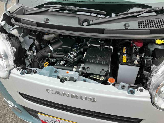 ムーヴキャンバスストライプスGターボ両側電動スライドドア LEDヘッドライト&フォグランプ シートヒーター 保温カップホルダー 電動駐車ブレーキ バックカメラ ステアリングスイッチ 自動追従クルコン 衝突被害軽減ブレーキ(千葉県)の中古車