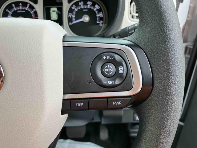 ムーヴキャンバスストライプスＧターボ両側電動スライドドア　ＬＥＤヘッドライト＆フォグランプ　シートヒーター　保温カップホルダー　電動駐車ブレーキ　バックカメラ　ステアリングスイッチ　自動追従クルコン　衝突被害軽減ブレーキ（千葉県）の中古車