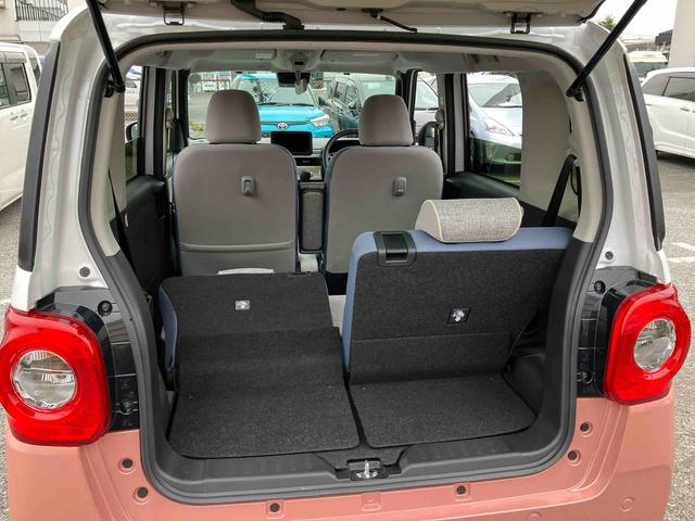 ムーヴキャンバスストライプスＧターボ両側電動スライドドア　ＬＥＤヘッドライト＆フォグランプ　シートヒーター　保温カップホルダー　電動駐車ブレーキ　バックカメラ　ステアリングスイッチ　自動追従クルコン　衝突被害軽減ブレーキ（千葉県）の中古車