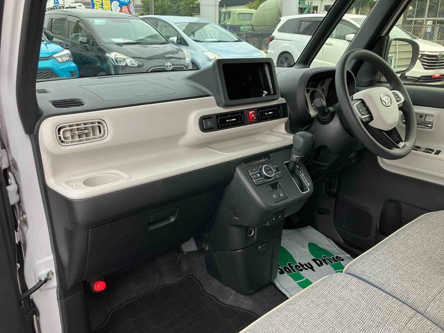 ムーヴキャンバスストライプスＧターボ両側電動スライドドア　ＬＥＤヘッドライト＆フォグランプ　シートヒーター　保温カップホルダー　電動駐車ブレーキ　バックカメラ　ステアリングスイッチ　自動追従クルコン　衝突被害軽減ブレーキ（千葉県）の中古車