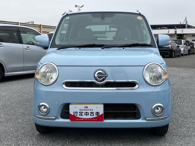 ミラココアココアプラスＧ社外１４インチアルミ　バックモニター付ルームミラー　ＣＤチューナー　ルーフレール　フォグランプ　ドアミラーウインカー　キーフリーシステム　電動格納ドアミラー　照明／バニディミラー付きサンバイザー（千葉県）の中古車