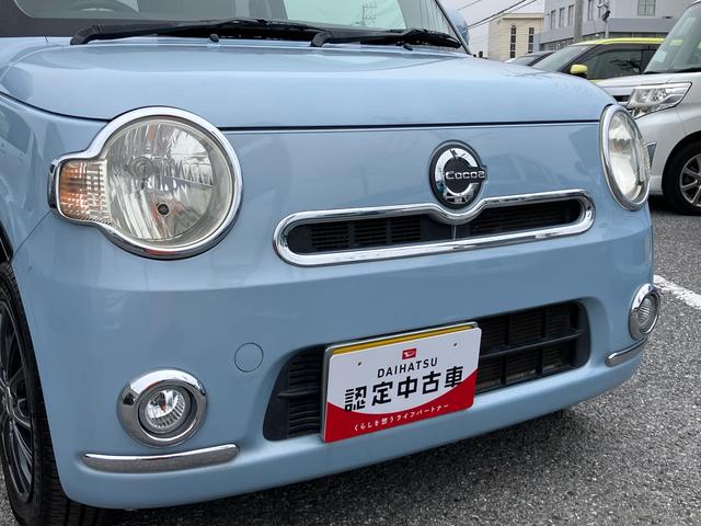 ミラココアココアプラスＧ社外１４インチアルミ　バックモニター付ルームミラー　ＣＤチューナー　ルーフレール　フォグランプ　ドアミラーウインカー　キーフリーシステム　電動格納ドアミラー　照明／バニディミラー付きサンバイザー（千葉県）の中古車